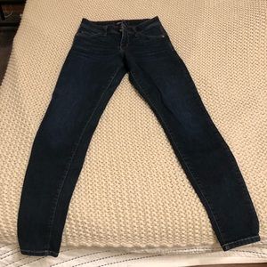 Fran Denim Mid-Rise Skinny Jeans